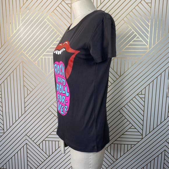 Chaser Rock and Roll Forever Tee Gray Black - Picture 6 of 10